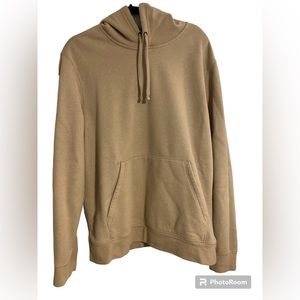 -NWOT-Men’s Tek Gear Fleece Hoodie in Beige-MATCHING joggers in size M posted